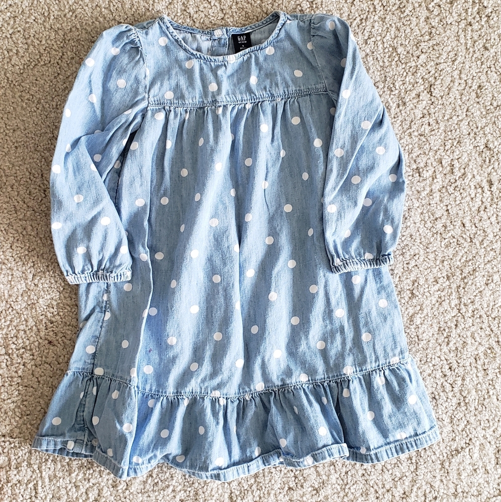 GAP Girls Denim Dress 5YRS